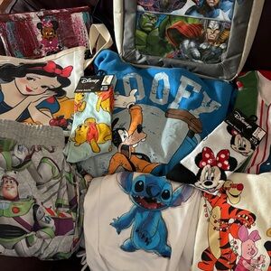 Disney Character Bag and Sock Set - Multicolor
